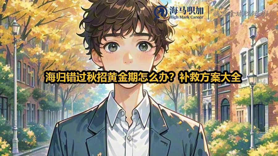 海歸錯過秋招黃金期怎么辦？補救方案大全