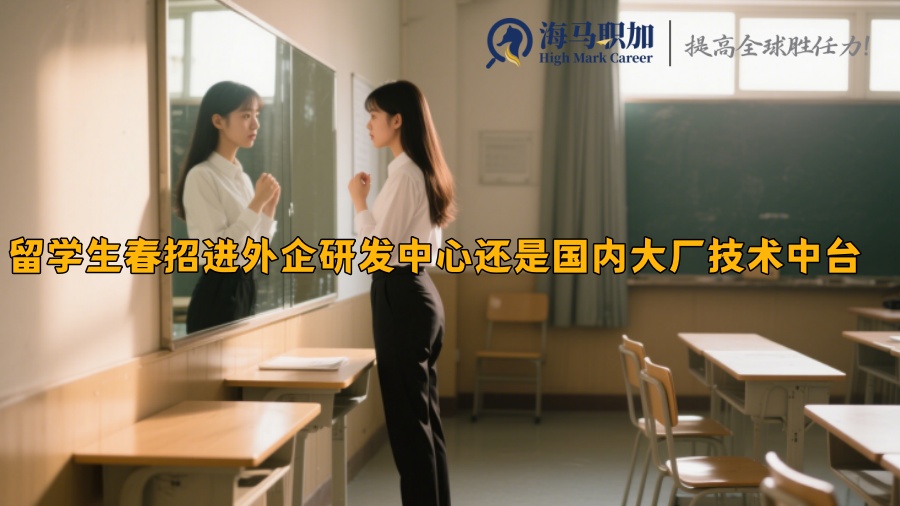 留學(xué)生春招進(jìn)外企研發(fā)中心還是國(guó)內(nèi)大廠技術(shù)中臺(tái)