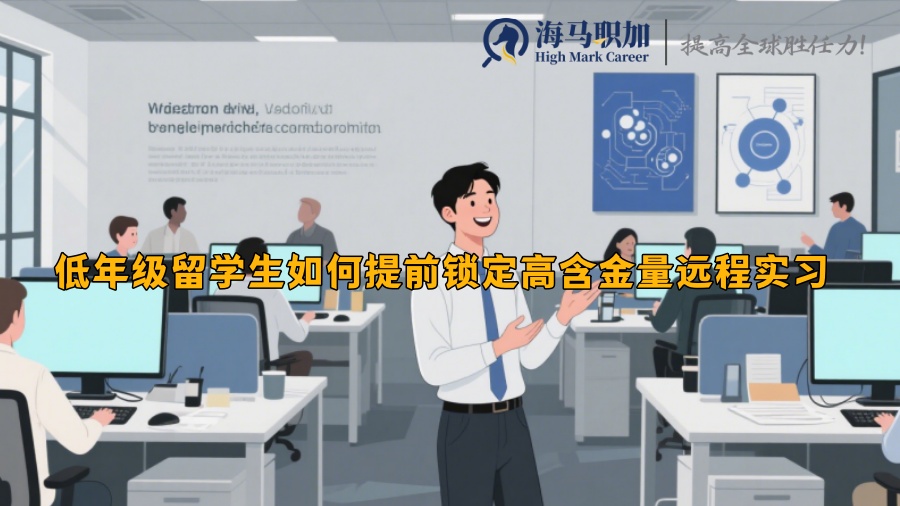 低年級留學(xué)生如何提前鎖定高含金量遠(yuǎn)程實習(xí)