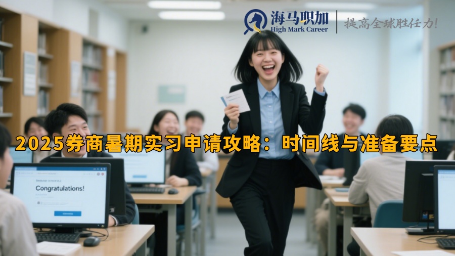 2025券商暑期實(shí)習(xí)申請(qǐng)攻略：時(shí)間線與準(zhǔn)備要點(diǎn)