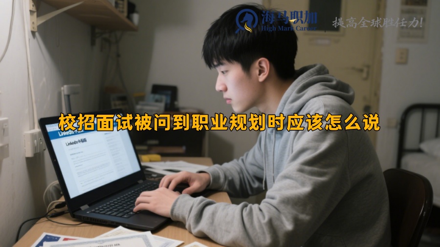 校招面試被問到職業(yè)規(guī)劃時(shí)應(yīng)該怎么說
