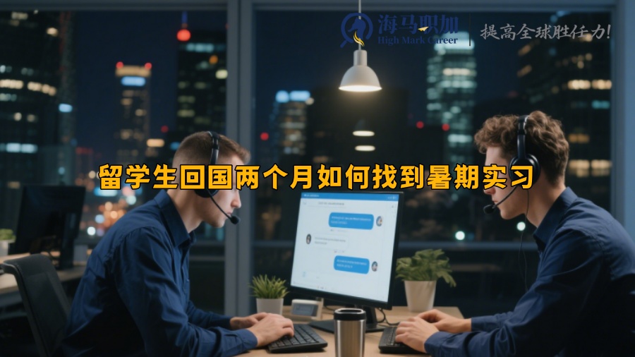 留學(xué)生回國(guó)兩個(gè)月如何找到暑期實(shí)習(xí)